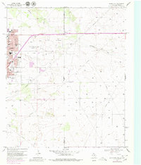 Download a high-resolution, GPS-compatible USGS topo map for Hobbs East, TX (1980 edition)