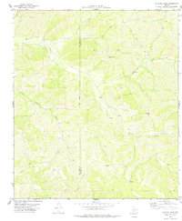 preview thumbnail of historical topo map of Edwards County, TX in 1978
