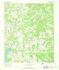 Download a high-resolution, GPS-compatible USGS topo map for Hope Pond, TX (1968 edition)