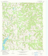 Download a high-resolution, GPS-compatible USGS topo map for Hope Pond, TX (1991 edition)