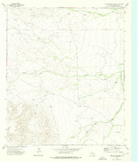 Download a high-resolution, GPS-compatible USGS topo map for Hopper Draw East, TX (1976 edition)