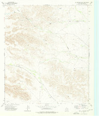 Download a high-resolution, GPS-compatible USGS topo map for Hopper Draw West, TX (1976 edition)