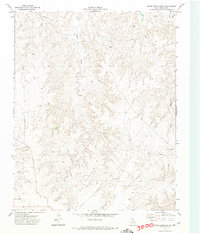 Download a high-resolution, GPS-compatible USGS topo map for Horse Creek South, TX (1974 edition)