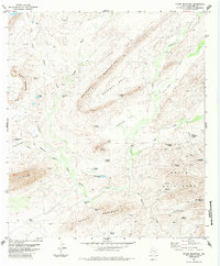 Download a high-resolution, GPS-compatible USGS topo map for Horse Mountain, TX (1984 edition)