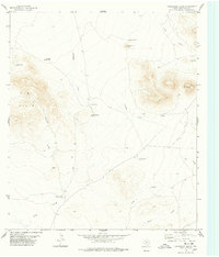 Download a high-resolution, GPS-compatible USGS topo map for Horseshoe Butte, TX (1978 edition)