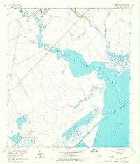 preview thumbnail of historical topo map of Brazoria County, TX in 1963
