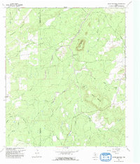 Download a high-resolution, GPS-compatible USGS topo map for House Mountain, TX (1992 edition)