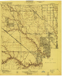 1915 Map of Houston Heights