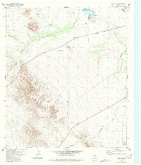 Download a high-resolution, GPS-compatible USGS topo map for Hovey SW, TX (1981 edition)