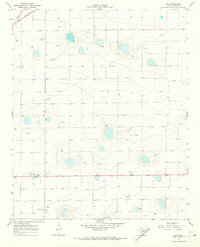 preview thumbnail of historical topo map of Parmer County, TX in 1965
