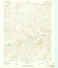 Download a high-resolution, GPS-compatible USGS topo map for Hudgens Ranch, TX (1965 edition)