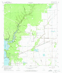Download a high-resolution, GPS-compatible USGS topo map for Huffman, TX (1975 edition)