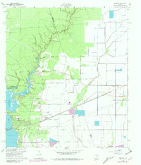 Download a high-resolution, GPS-compatible USGS topo map for Huffman, TX (1980 edition)
