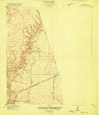 1916 Map of Huffman