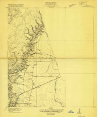 preview thumbnail of historical topo map of Harris County, TX in 1916