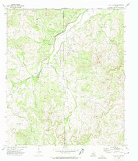 preview thumbnail of historical topo map of Tom Green County, TX in 1972