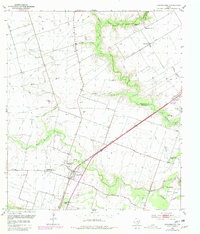 Download a high-resolution, GPS-compatible USGS topo map for Hungerford, TX (1981 edition)