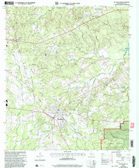 Download a high-resolution, GPS-compatible USGS topo map for Huntington, TX (2004 edition)