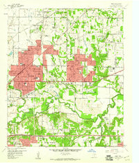 Download a high-resolution, GPS-compatible USGS topo map for Hurst, TX (1961 edition)