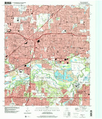 Download a high-resolution, GPS-compatible USGS topo map for Hurst, TX (2001 edition)