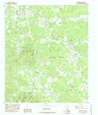 Download a high-resolution, GPS-compatible USGS topo map for Hurstown, TX (1985 edition)