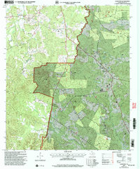 Download a high-resolution, GPS-compatible USGS topo map for Hurstown, TX (2004 edition)