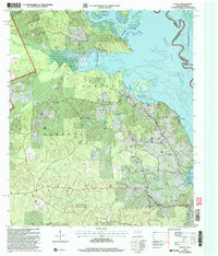 Download a high-resolution, GPS-compatible USGS topo map for Huxley, TX (2004 edition)