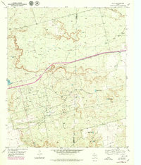 1951 Map of Iatan, 1979 Print