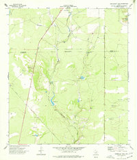 Download a high-resolution, GPS-compatible USGS topo map for Imperialist Tank, TX (1977 edition)