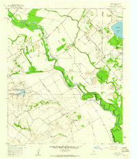 Download a high-resolution, GPS-compatible USGS topo map for India, TX (1960 edition)