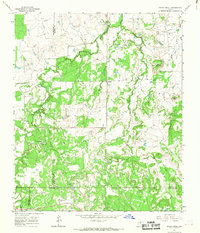 preview thumbnail of historical topo map of Stephens County, TX in 1965