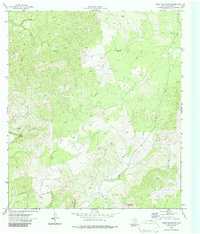 Download a high-resolution, GPS-compatible USGS topo map for Indian Mountain, TX (1986 edition)