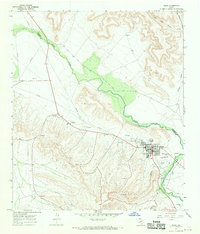 Download a high-resolution, GPS-compatible USGS topo map for Iraan, TX (1970 edition)