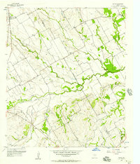 Download a high-resolution, GPS-compatible USGS topo map for Irene, TX (1957 edition)