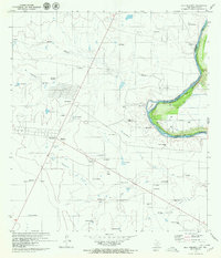 preview thumbnail of historical topo map of Webb County, TX in 1979