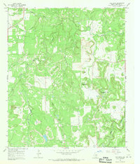 preview thumbnail of historical topo map of Stephens County, TX in 1967