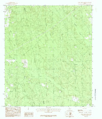 Download a high-resolution, GPS-compatible USGS topo map for Jacks Creek North, TX (1984 edition)