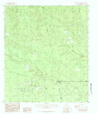 Download a high-resolution, GPS-compatible USGS topo map for Jacks Creek South, TX (1984 edition)