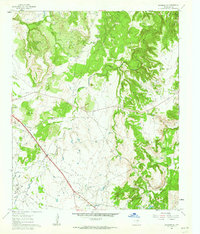 Download a high-resolution, GPS-compatible USGS topo map for Jacksboro NE, TX (1963 edition)