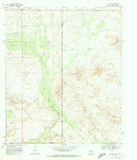 Download a high-resolution, GPS-compatible USGS topo map for Jal SE, TX (1973 edition)