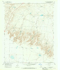 Download a high-resolution, GPS-compatible USGS topo map for Jay Taylor Ranch, TX (1969 edition)
