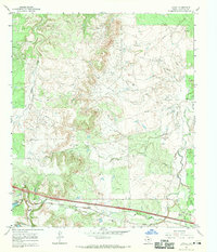 Download a high-resolution, GPS-compatible USGS topo map for Jayell, TX (1970 edition)