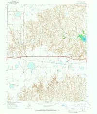 Download a high-resolution, GPS-compatible USGS topo map for Jericho, TX (1967 edition)