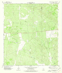 Download a high-resolution, GPS-compatible USGS topo map for Johnnie Little Hill, TX (1977 edition)
