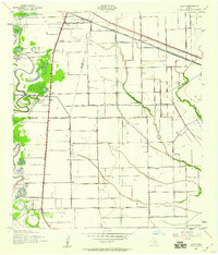 Download a high-resolution, GPS-compatible USGS topo map for Juliff, TX (1959 edition)