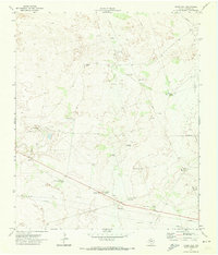 Download a high-resolution, GPS-compatible USGS topo map for Jumbo Hill, TX (1974 edition)