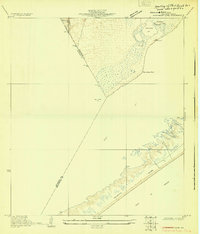 1929 Map of Karankawa Lake
