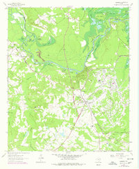 Download a high-resolution, GPS-compatible USGS topo map for Karnack, TX (1978 edition)