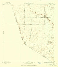 1915 Map of Katy, 1961 Print