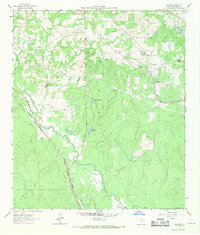 Download a high-resolution, GPS-compatible USGS topo map for Keenan, TX (1971 edition)